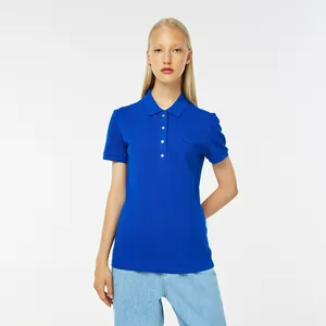 Поло женское Lacoste, синий, арт. PF5462