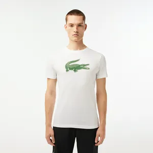 Футболка Lacoste с принтом, белый, арт. TH2042