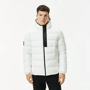 Мужская стеганая куртка Lacoste, белый, арт. BH2348