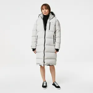 Стеганая куртка-пуховик Lacoste, серый, арт. BF2425