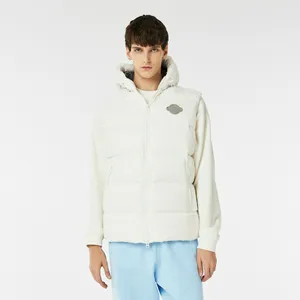 Жилет стеганый мужской Lacoste, белый, арт. BH2406R