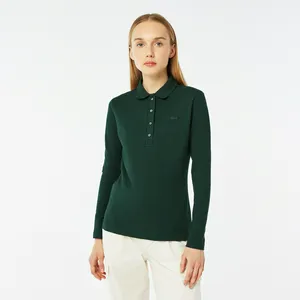 Женская рубашка-поло Lacoste, зеленый, арт. PF5464P