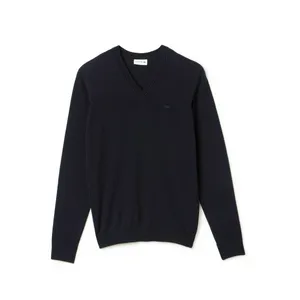 Свитер Lacoste с v-образным вырезом, синий, арт. AH2987