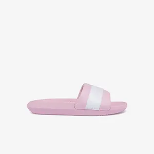Пантолеты Lacoste Croco Slide, розовый, арт. 743CFA0005
