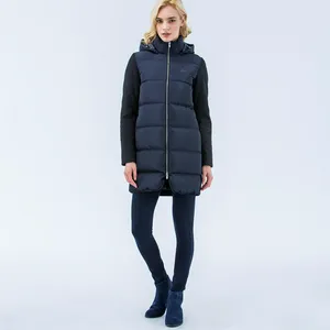 Длинная женская куртка Lacoste, синий, арт. BF1726