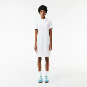 Платье-поло Lacoste, белый, арт. EF7767