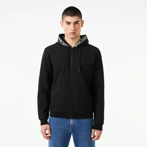 Толстовка Lacoste с капюшоном, черный, арт. SH2516
