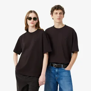 Футболка Lacoste свободного кроя, коричневый, арт. TH7744