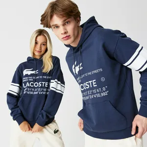 Толстовка Lacoste Oversized Fit Unisex, синий, арт. SH0317