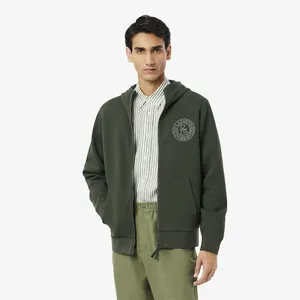 Мужская толстовка Lacoste из смеси органического хлопка, хаки, арт. SH9952