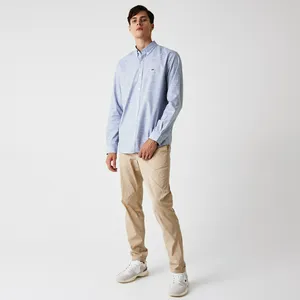 Мужские брюки Lacoste Slim Fit, бежевый, арт. HH0990