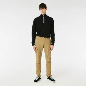 Мужские брюки Lacoste из хлопка, бежевый, арт. HH2419