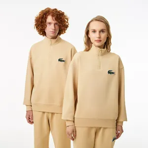 Толстовка Lacoste Unisex Loose Fit, бежевый, арт. SH0069