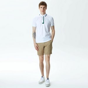 Мужские льняные шорты Lacoste Regular Fit