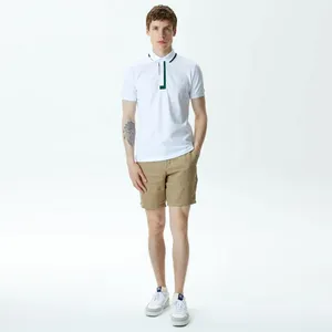 Мужские льняные шорты Lacoste Regular Fit, бежевый, арт. FH0041