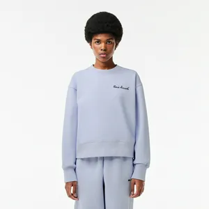 Женский свитшот Lacoste Oversized, голубой, арт. SF7261