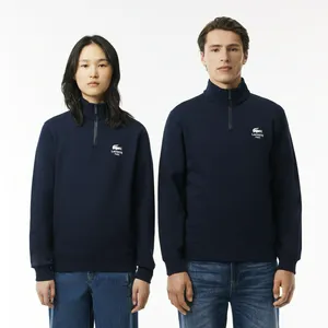 Свитшот Lacoste Unisex с застежкой-молнией с высоким воротом, синий, арт. SH2735