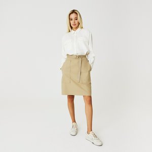 Женская юбка Lacoste с поясом