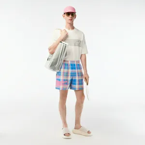 Мужские купальные шорты Lacoste, голубой, арт. MH5644