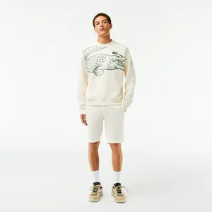 Мужские шорты Lacoste из эластичного хлопка, белый, арт. FH2647