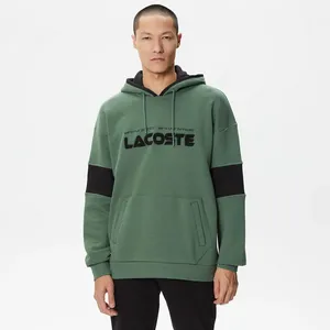 Мужская толстовка Lacoste из хлопка, зеленый, арт. SH2404