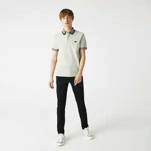 Мужские брюки-чинос Lacoste Slim Fit из хлопка, синий, арт. HH2661