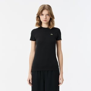Женская хлопковая футболка Lacoste Relaxed Fit