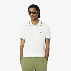 Мужское поло Lacoste из хлопка, белый, арт. PH9875