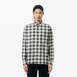 Фланелевая рубашка Lacoste Slim Fit в клетку