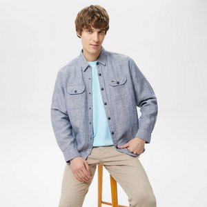 Мужская рубашка Lacoste из хлопка
