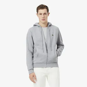 Мужская толстовка Lacoste с флисом, серый, арт. SH9626