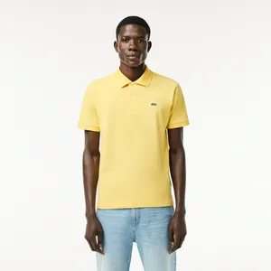 Мужское поло Lacoste L1212 Classic Fit, желтый, арт. L1212
