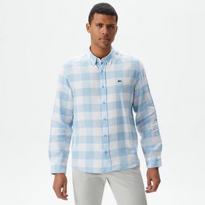 Мужская клетчатая рубашка Lacoste