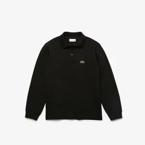 Детское поло Lacoste Regular Fit из хлопка Pique, черный, арт. PJ8915