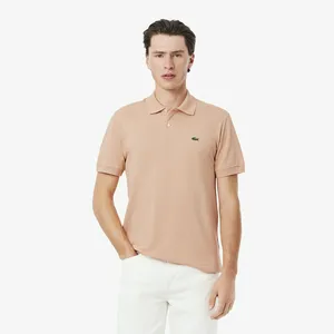 Мужское поло Lacoste из эластичного органического хлопка, розовый, арт. PH9851