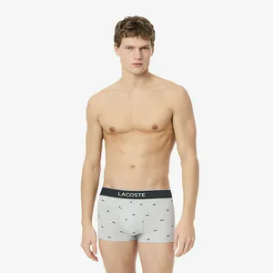 Мужское нижнее бельё Lacoste из хлопка, черный, арт. 5H1299