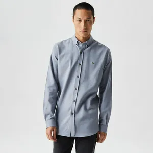 Мужская рубашка Lacoste Regular Fit, голубой, арт. ch2337