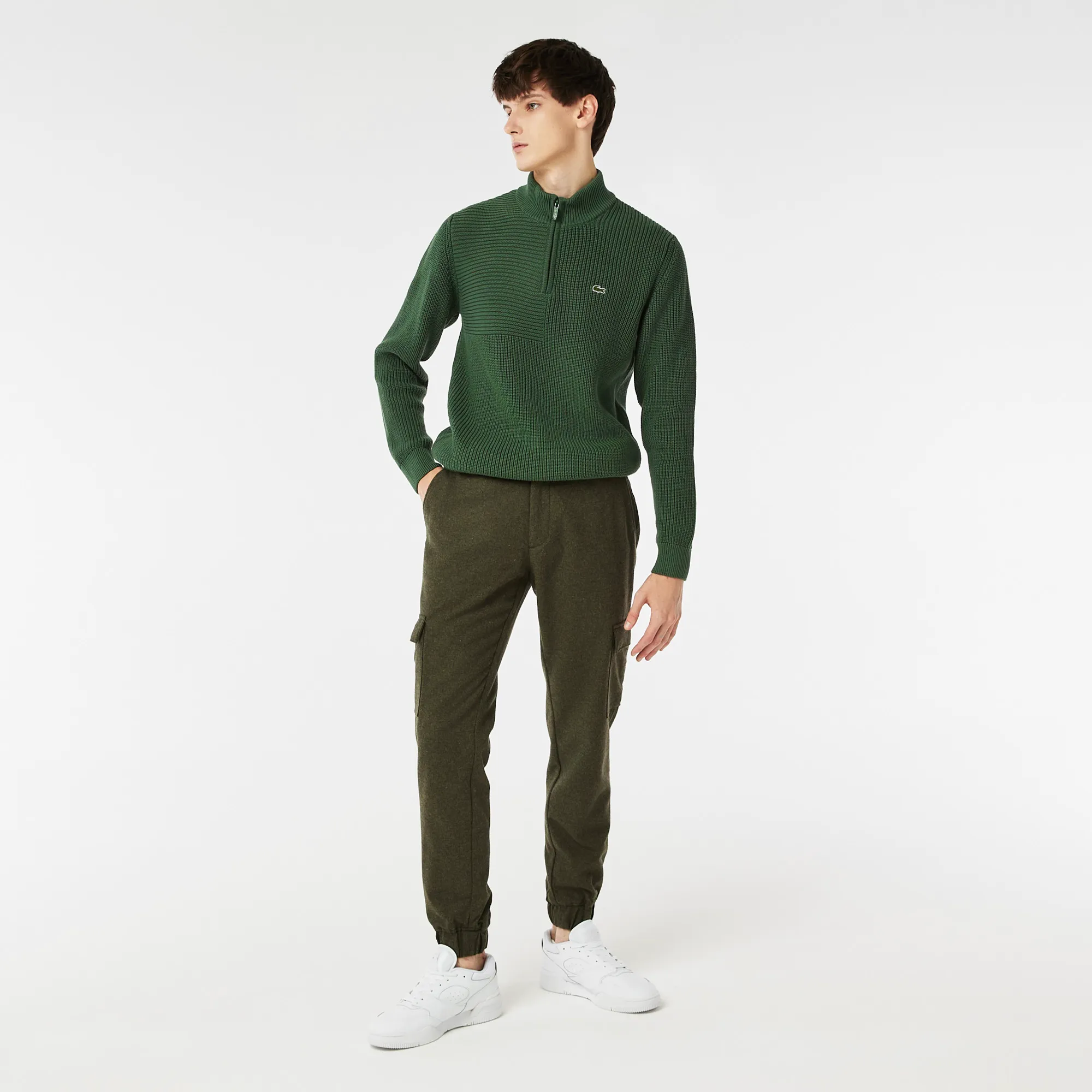 Мужские брюки Lacoste Jogger Fit, хаки, арт. hh2431