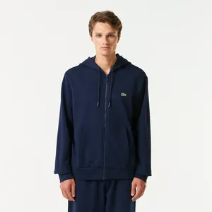 Мужская толстовка Lacoste на молнии, синий, арт. SH9626T