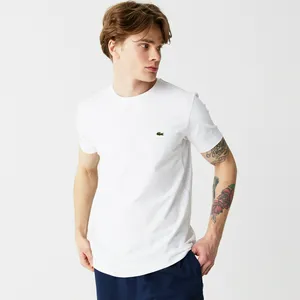 Мужская футболка Lacoste Slim Fit, белый, арт. TH0899