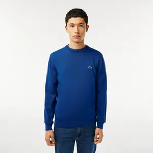 Мужской свитер Lacoste из органического хлопка, синий, арт. AH1985