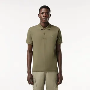 Мужское поло Lacoste L1212 Classic Fit, зеленый, арт. L1212