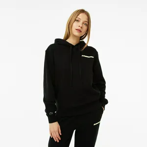 Женское худи Lacoste Loose Fit, черный, арт. SF5502