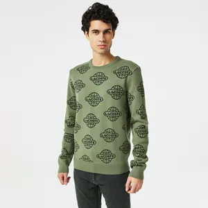 Мужской свитер Lacoste Regular Fit, зеленый, арт. AH2431