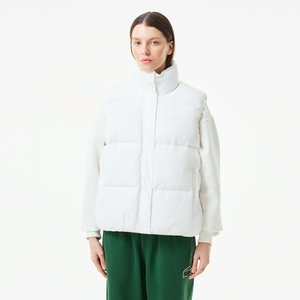 Женский жилет Lacoste с пухо-перьевым наполнителем