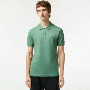 Мужское поло Lacoste L.12.12 Slim Fit, зеленый, арт. PH4012