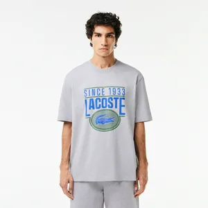 Мужская футболка Lacoste Regular Fit, серый, арт. TH7315