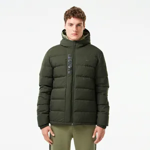 Мужская куртка-бомбер Lacoste, хаки, арт. BH2510