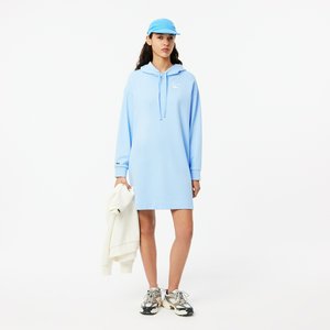 Женское платье-толстовка Lacoste с флисом