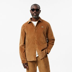 Мужская вельветовая верхняя рубашка Lacoste
